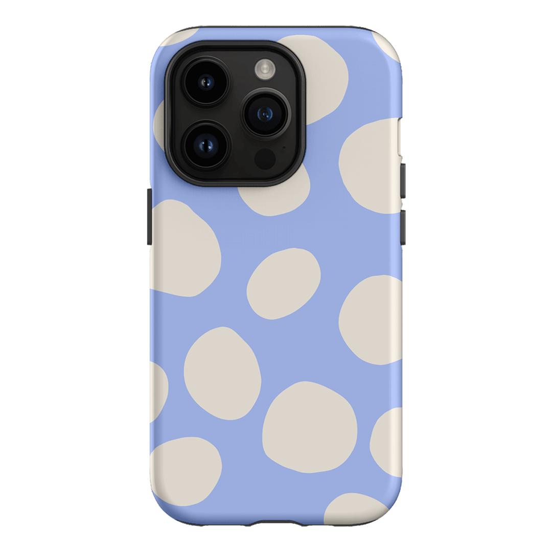 Pebbles Periwinkle Salt Printed Phone Cases iPhone 14 Pro / Armoured by Veronica Tucker - The Dairy