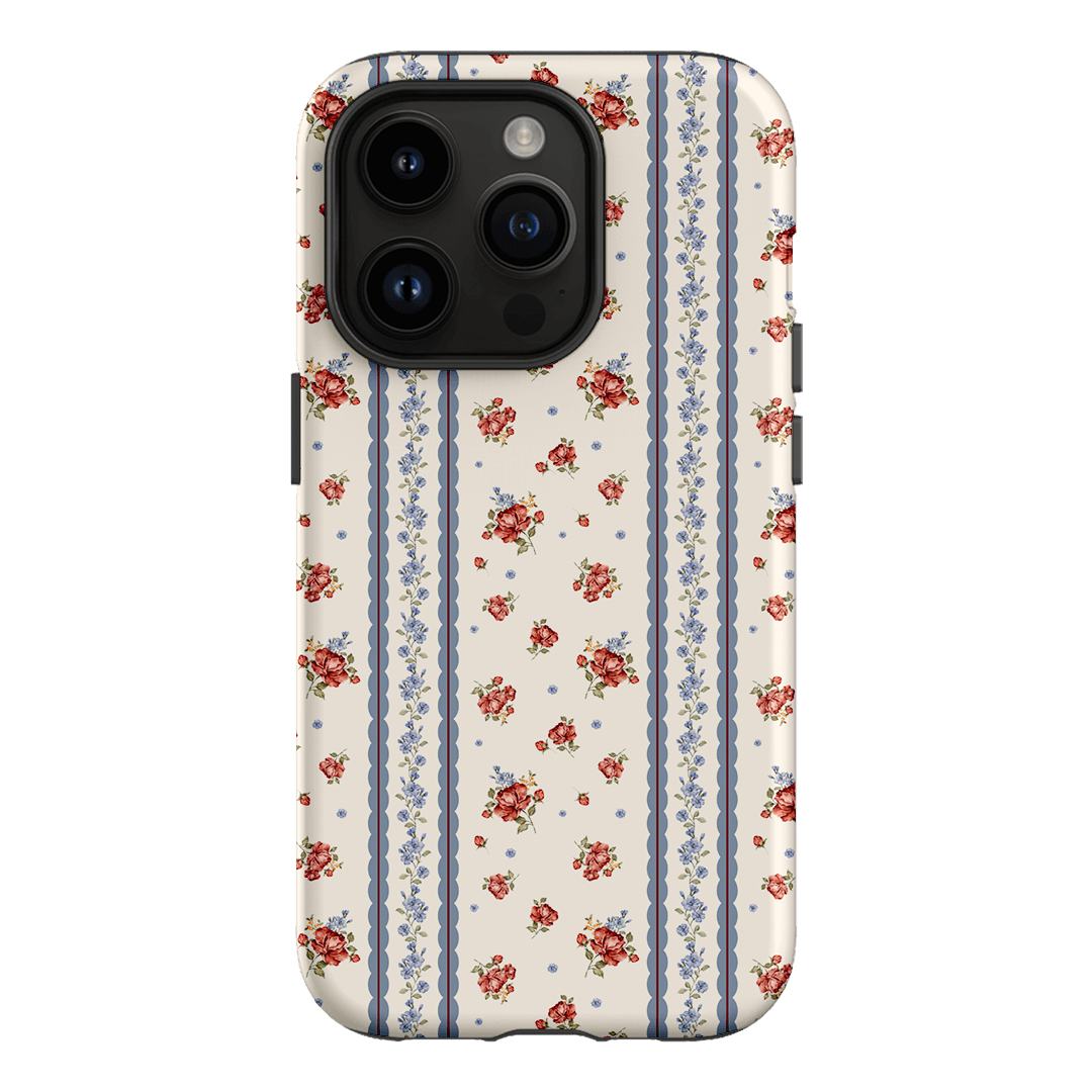 Rose Stripe Printed Phone Cases iPhone 14 Pro / Armoured by Kasiags Art - The Dairy