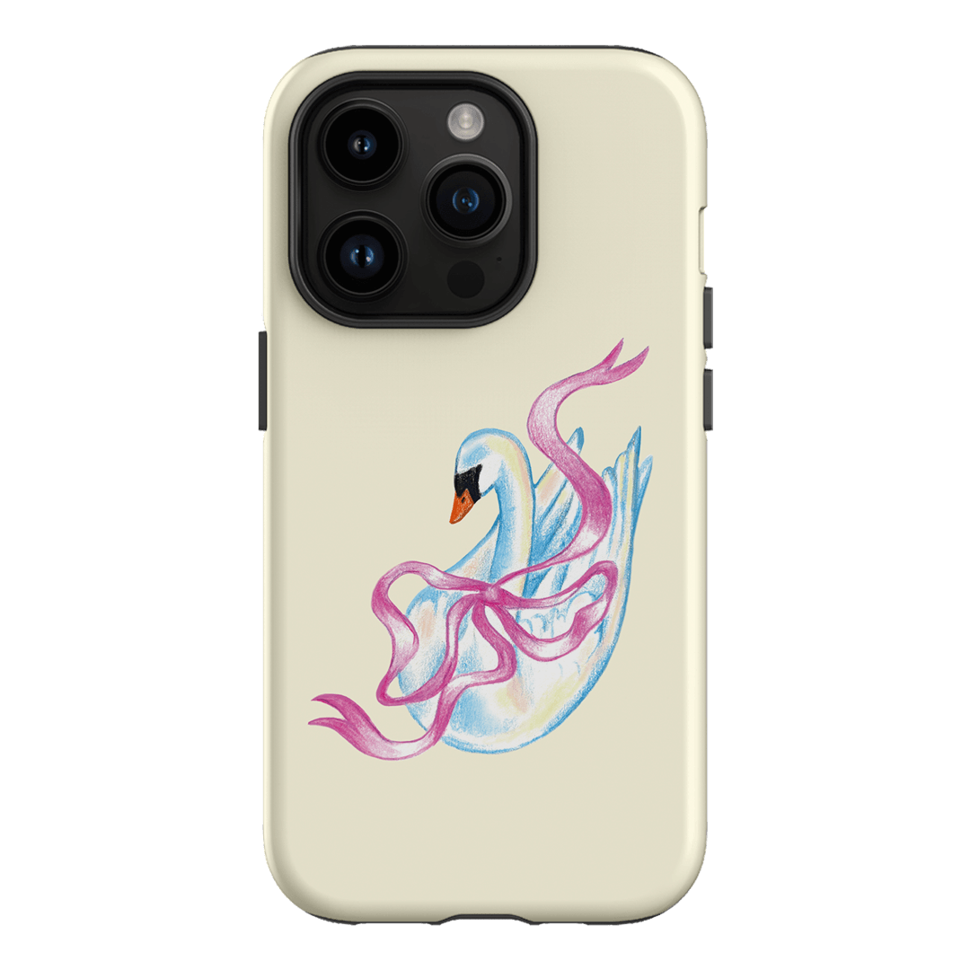 Satin Swan Printed Phone Cases iPhone 14 Pro / Armoured by Femke Studio - The Dairy