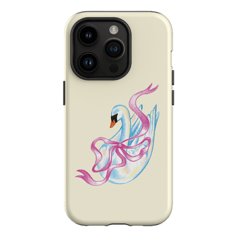 Satin Swan Printed Phone Cases iPhone 14 Pro / Armoured by Femke Studio - The Dairy