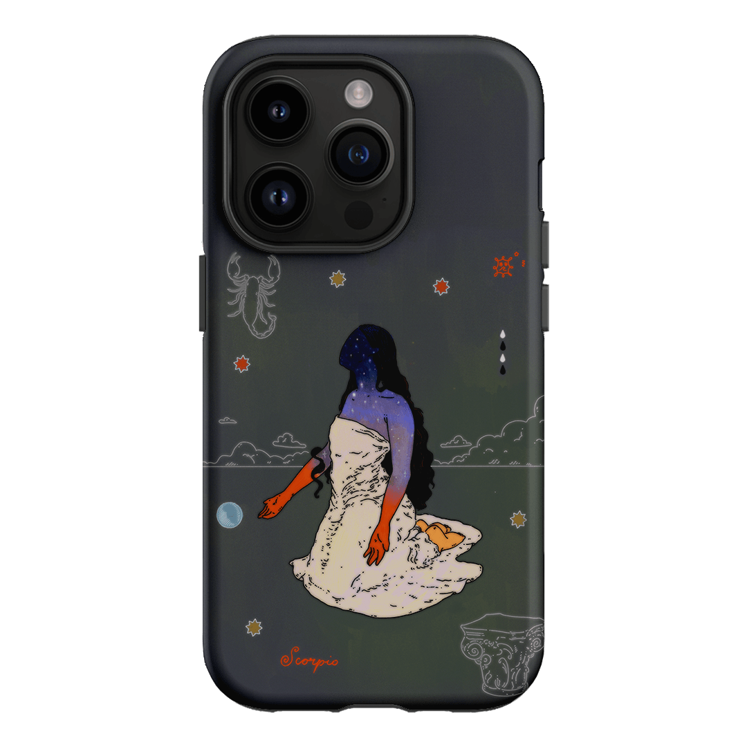 Scorpio Season Printed Phone Cases iPhone 14 Pro / Armoured by Easty Beasty - The Dairy