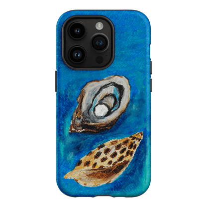 Sea Shells Printed Phone Cases iPhone 14 Pro / Armoured by Lisa Hu - The Dairy