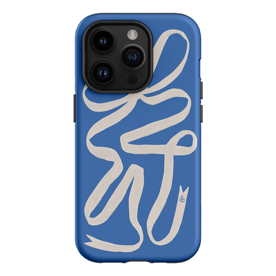 Something Blue Ribbon Printed Phone Cases iPhone 14 Pro / Armoured by Jasmine Dowling - The Dairy