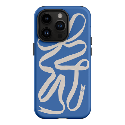 Something Blue Ribbon Printed Phone Cases iPhone 14 Pro / Armoured by Jasmine Dowling - The Dairy