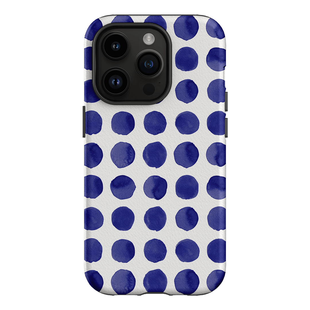 Spots in Blueberry Printed Phone Cases by The Dairy - The Dairy