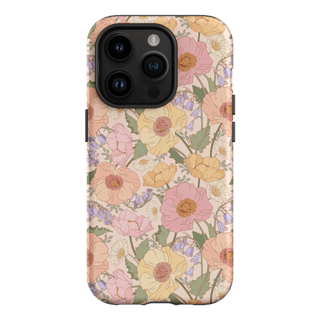 Spring Poppy Printed Phone Cases iPhone 14 Pro / Armoured by Kasiags Art - The Dairy