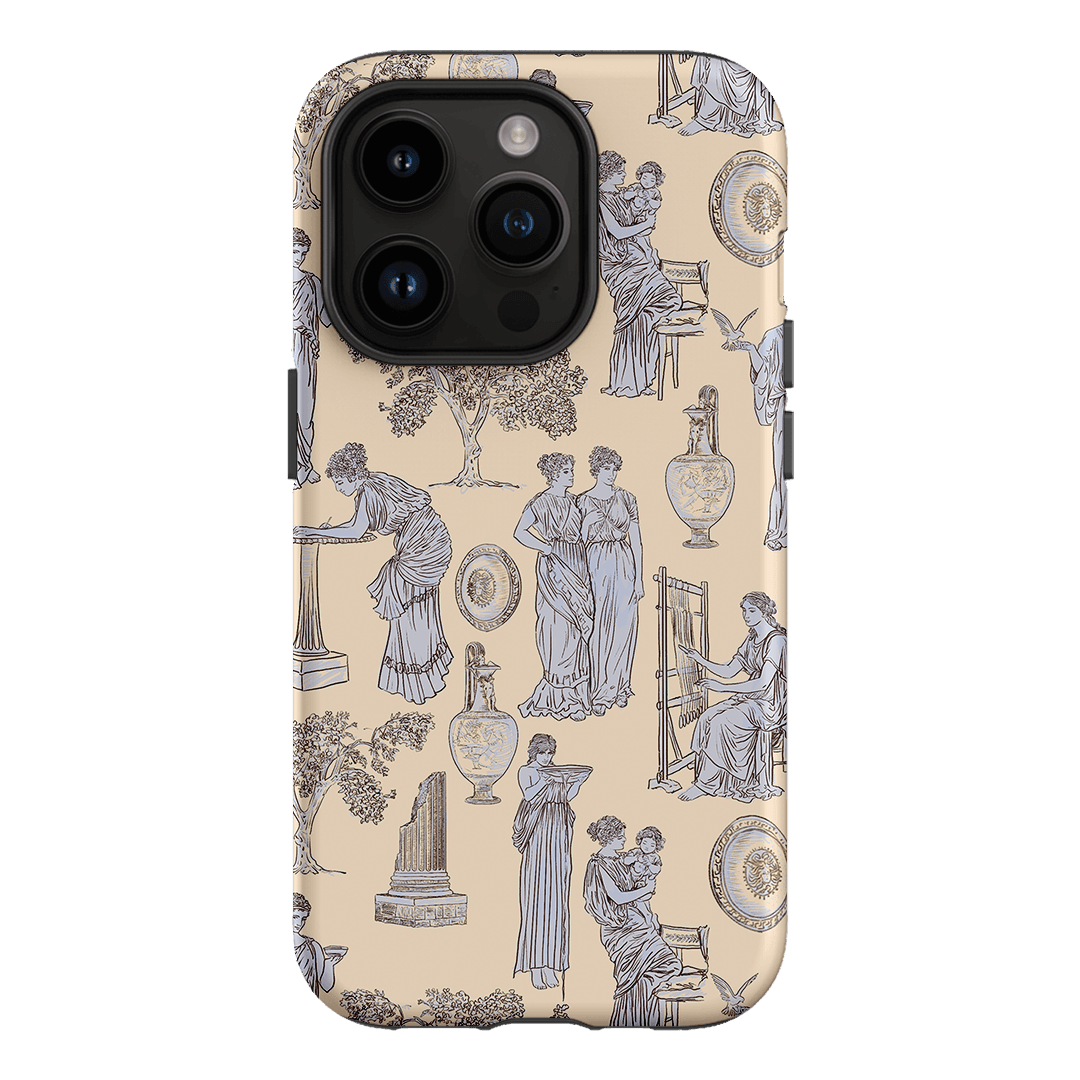 Symposium Alabaster Printed Phone Cases iPhone 14 Pro / Armoured by Veronica Tucker - The Dairy