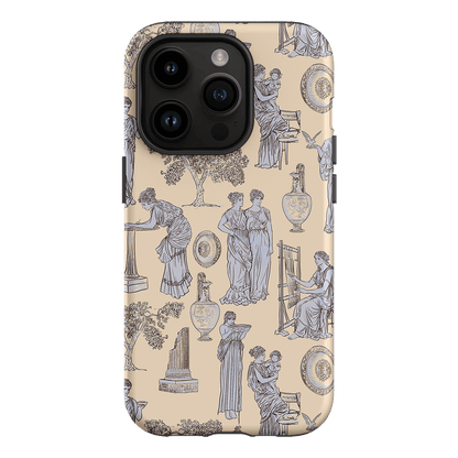 Symposium Alabaster Printed Phone Cases iPhone 14 Pro / Armoured by Veronica Tucker - The Dairy