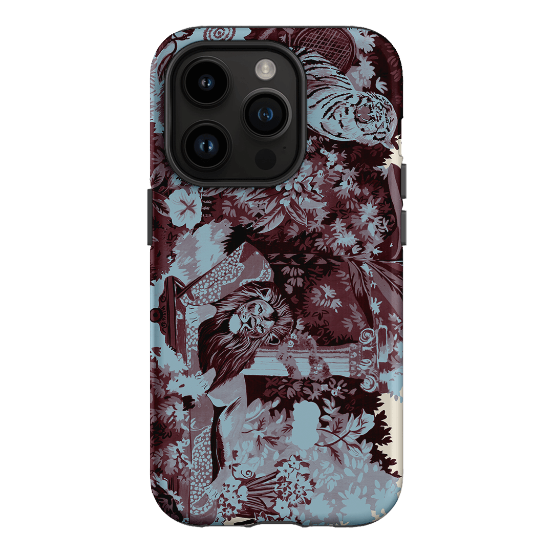 Tippi Blue Printed Phone Cases iPhone 14 Pro / Armoured by Desmond & Dempsey - The Dairy