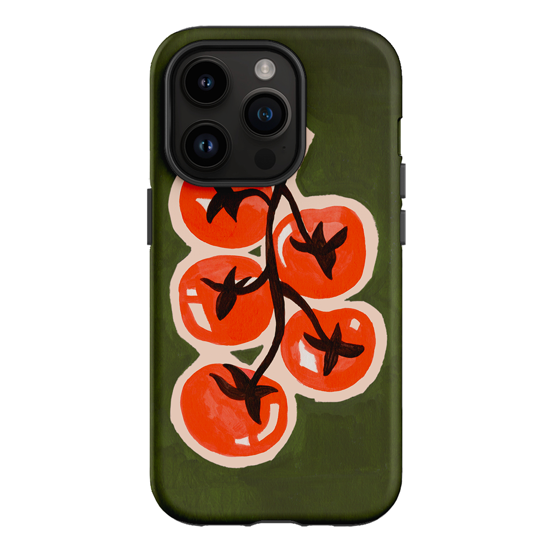 Tomatoes Printed Phone Cases iPhone 14 Pro / Armoured by Studio Bon - The Dairy