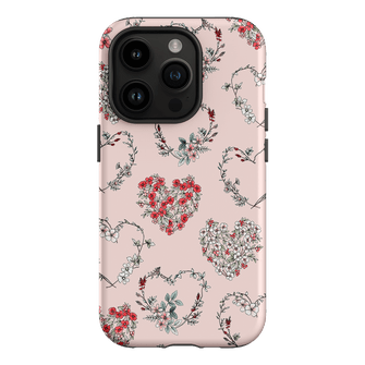 Wild Heart Wreath Printed Phone Cases iPhone 14 Pro / Armoured by Typoflora - The Dairy