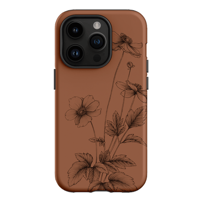 Windflowers Study Printed Phone Cases iPhone 14 Pro / Armoured by Typoflora - The Dairy