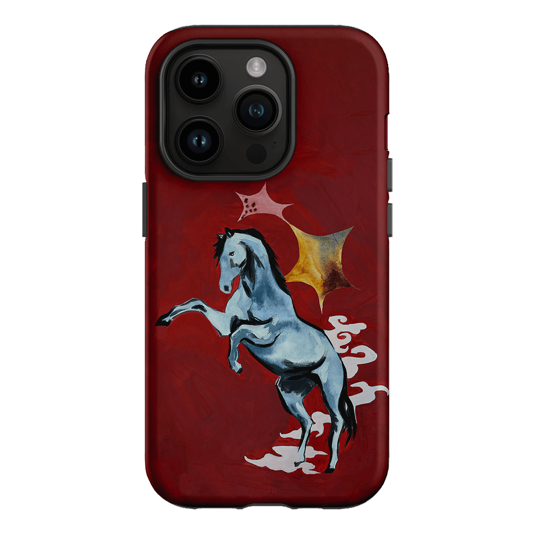 Year Of The Horse Printed Phone Cases iPhone 14 Pro / Armoured by Lisa Hu - The Dairy