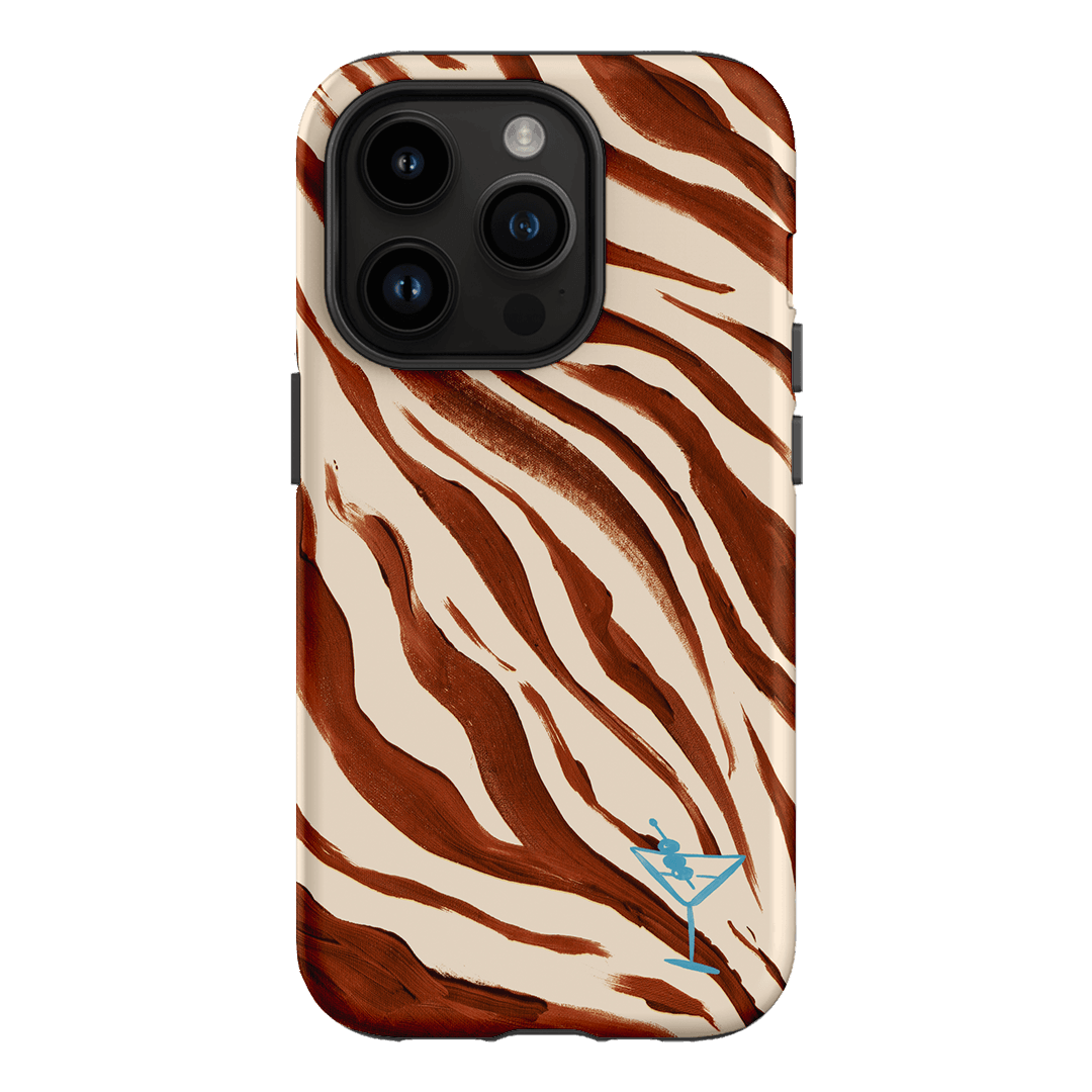 Zebra Tini Printed Phone Cases iPhone 14 Pro / Armoured by Charlie Taylor - The Dairy