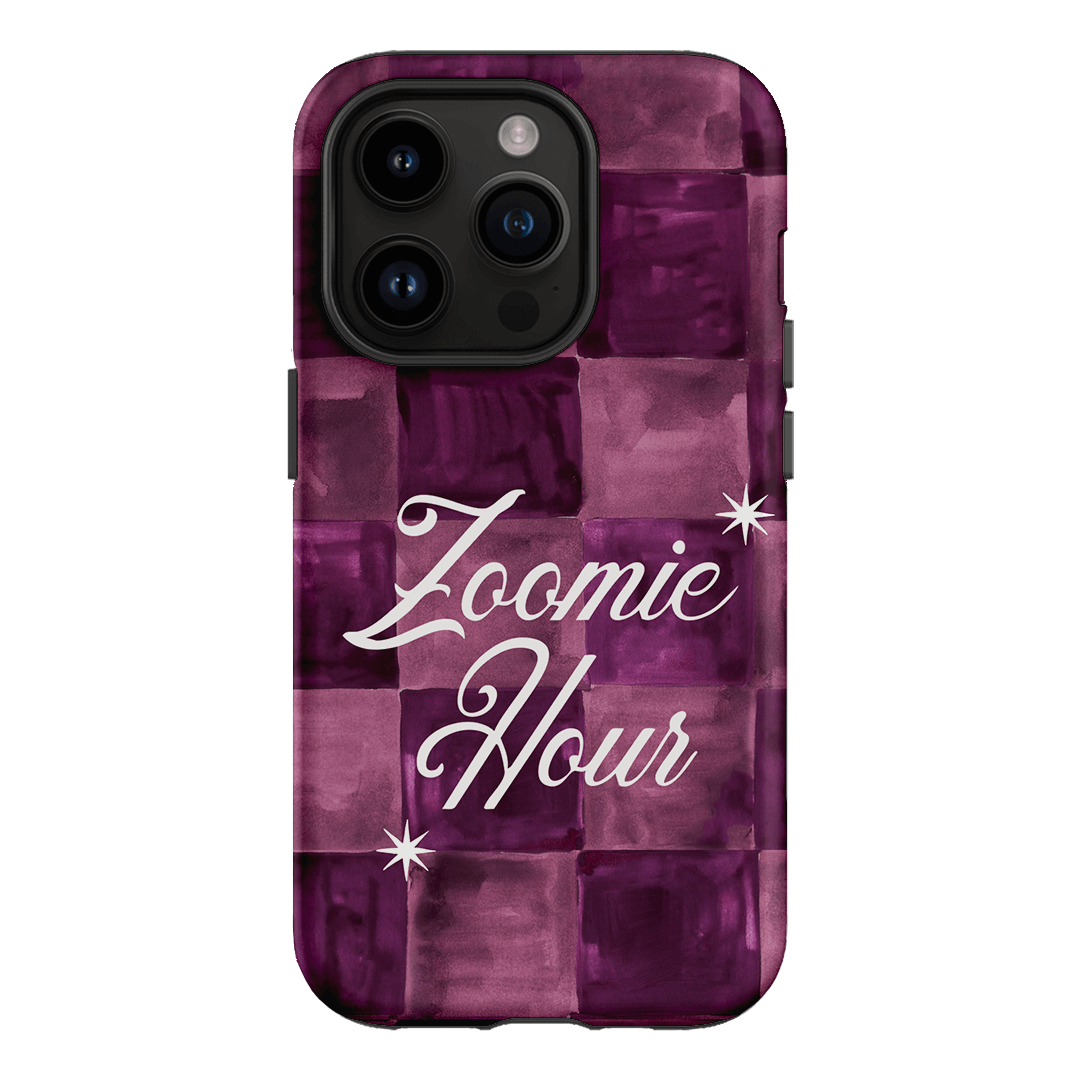 Zoomie Hour Cherry Printed Phone Cases iPhone 14 Pro / Armoured by Lisa Hu - The Dairy