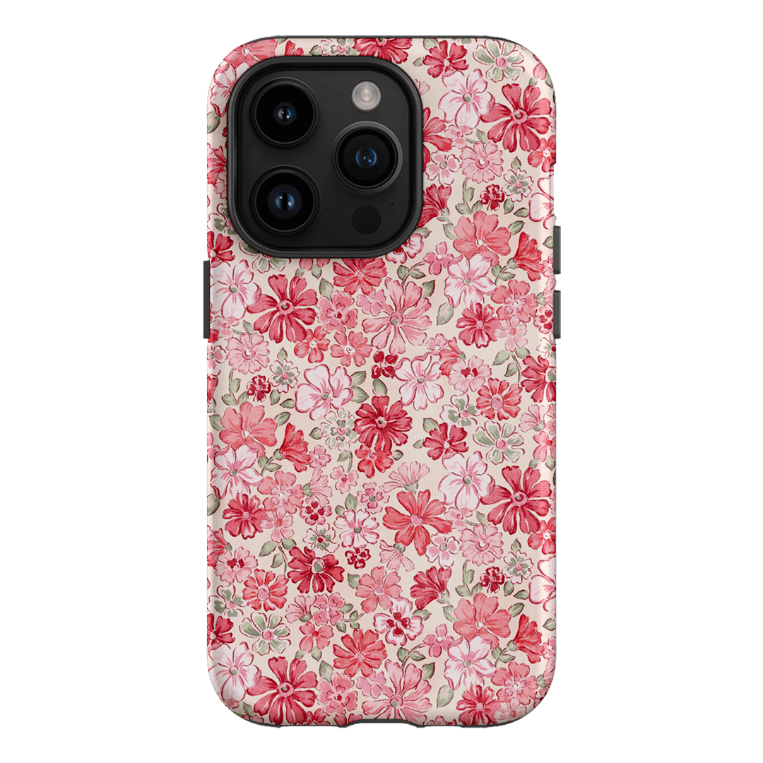 Strawberry Kiss Printed Phone Cases iPhone 14 Pro / Armoured by Oak Meadow - The Dairy