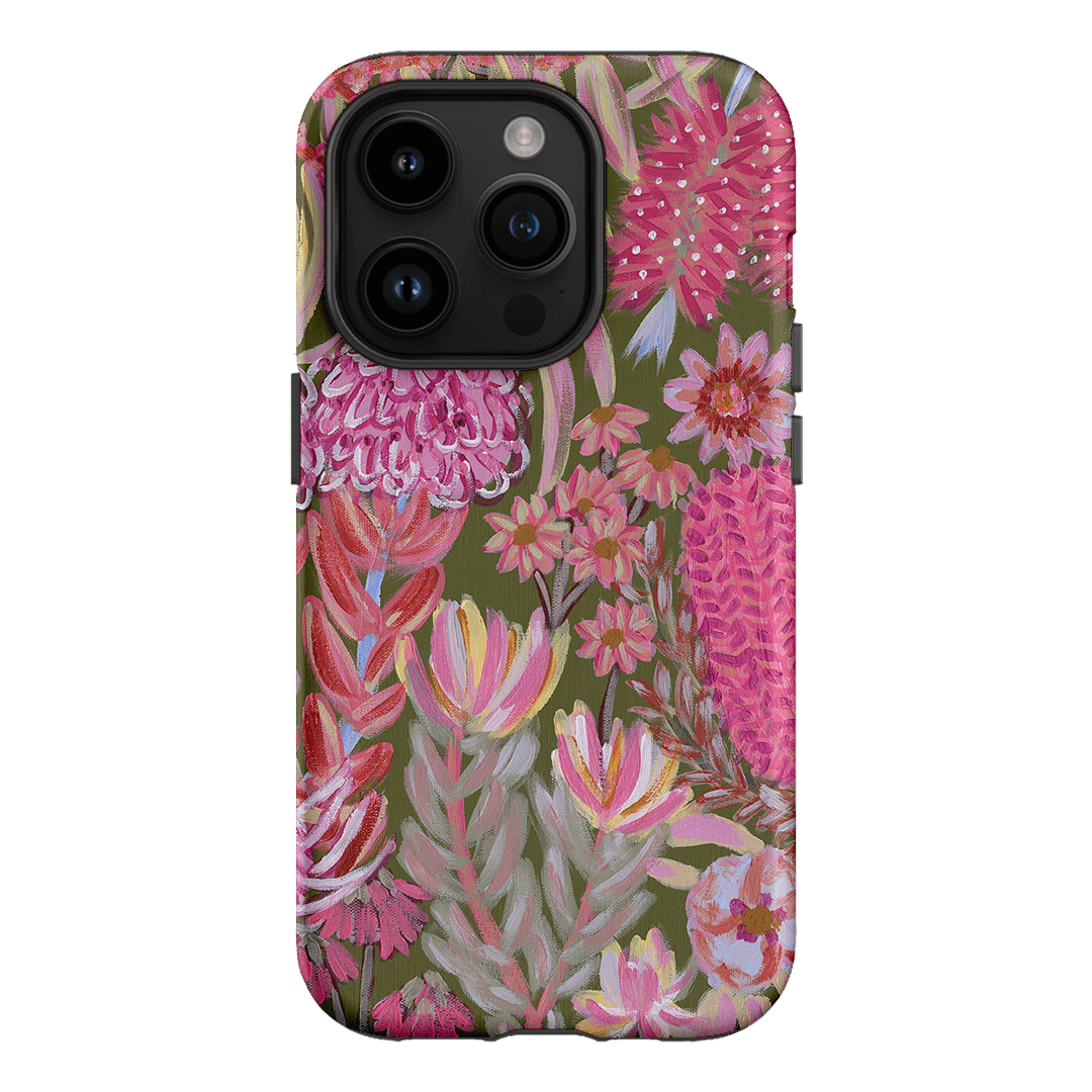 Floral Island Printed Phone Cases iPhone 14 Pro / Armoured by Amy Gibbs - The Dairy