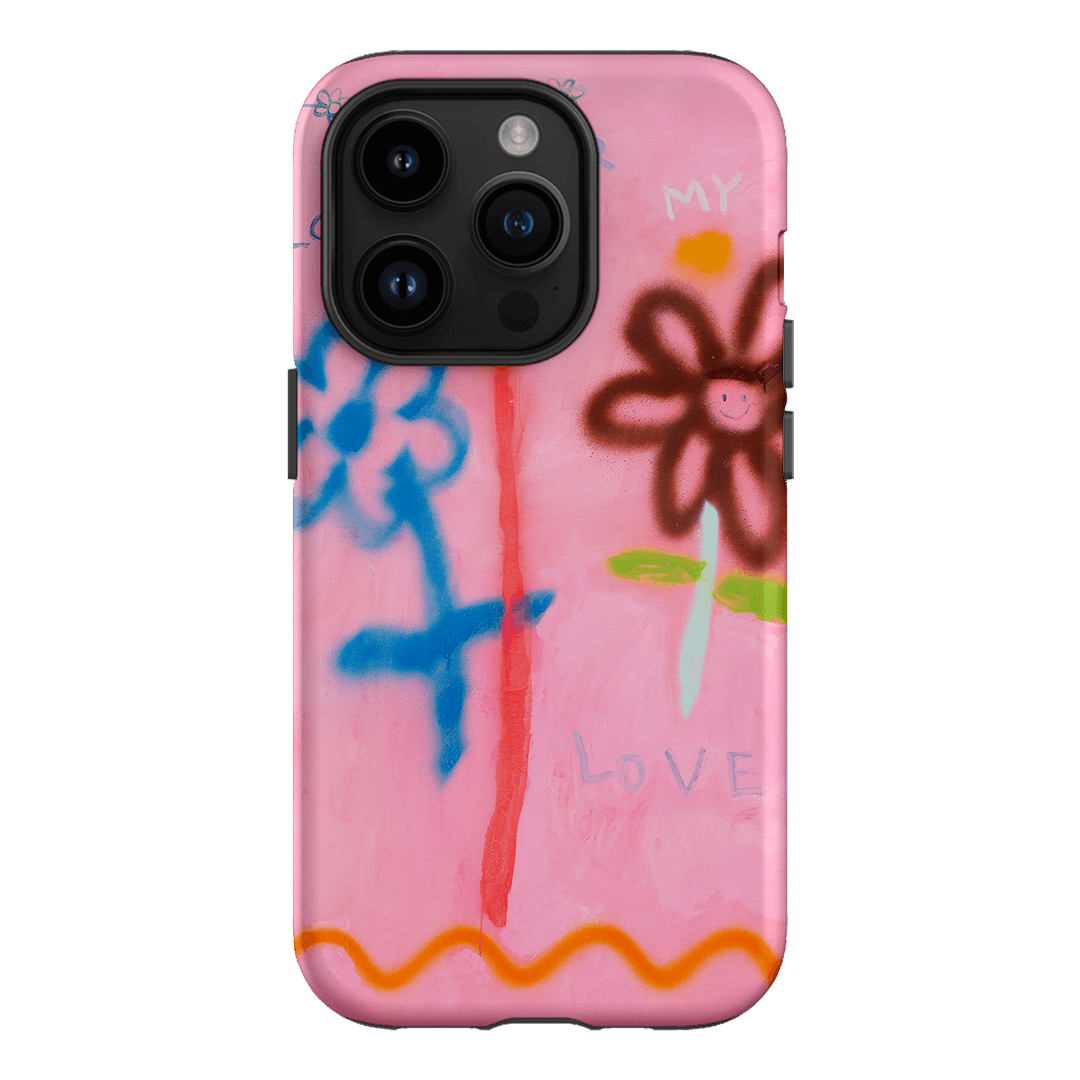 Flowers Printed Phone Cases iPhone 14 Pro / Armoured by Kate Eliza - The Dairy