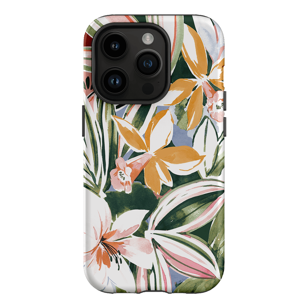 Painted Botanic Printed Phone Cases iPhone 14 Pro / Armoured by Charlie Taylor - The Dairy