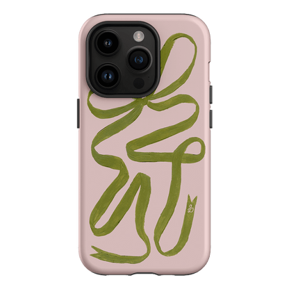 Garden Ribbon Printed Phone Cases iPhone 14 Pro / Armoured by Jasmine Dowling - The Dairy