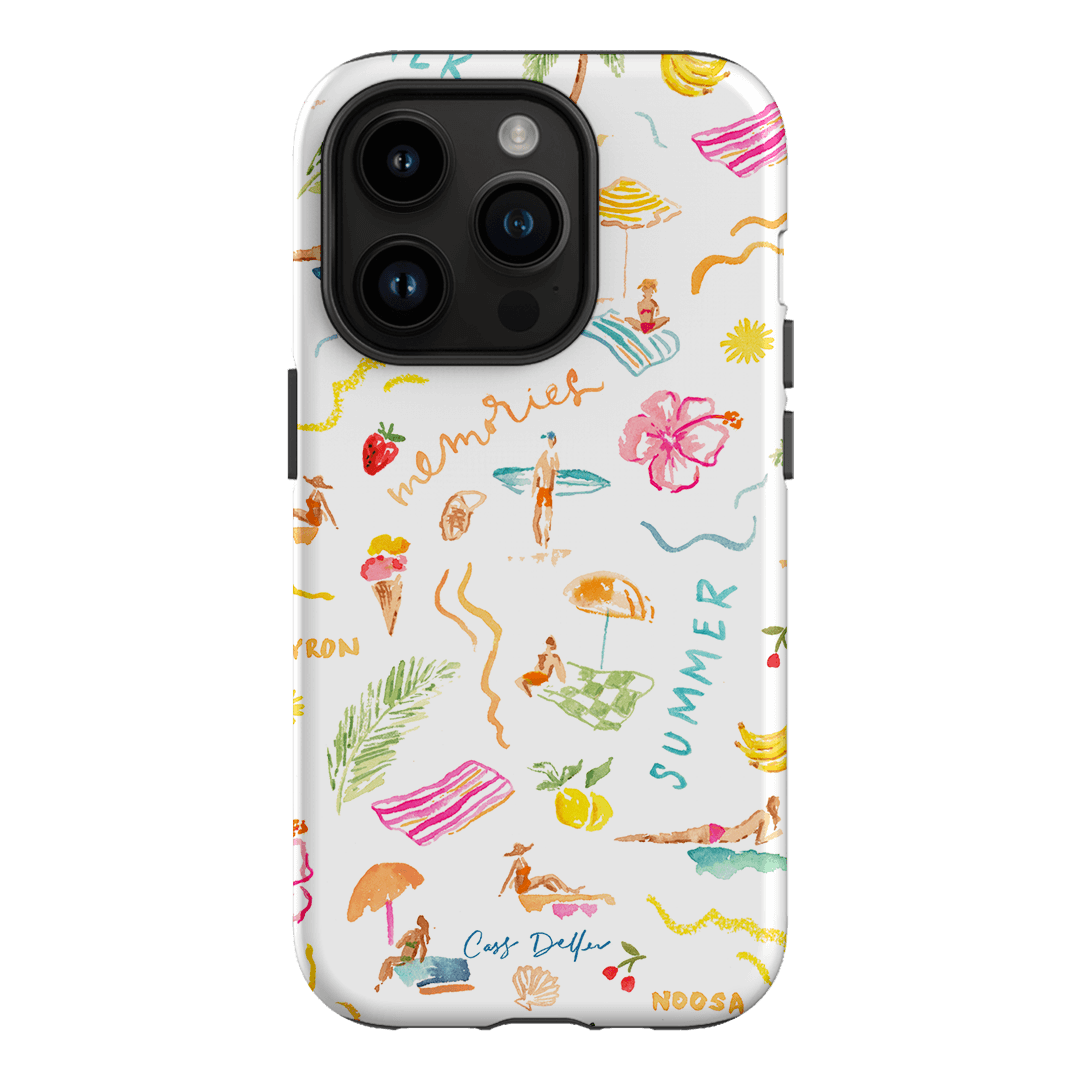 Summer Memories Printed Phone Cases iPhone 14 Pro / Armoured by Cass Deller - The Dairy