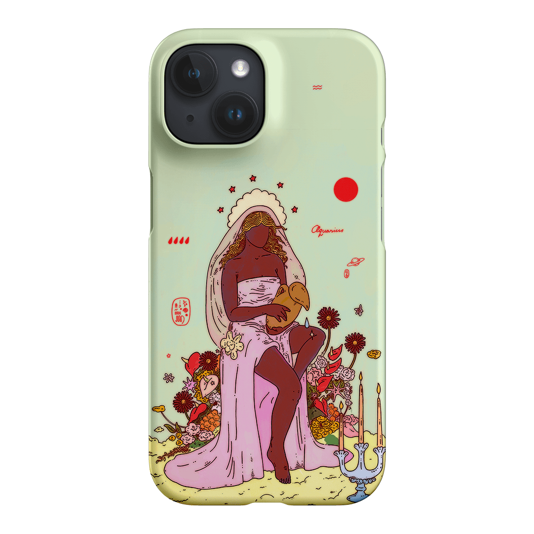 Aquarius Season Printed Phone Cases iPhone 15 / Snap by Easty Beasty - The Dairy