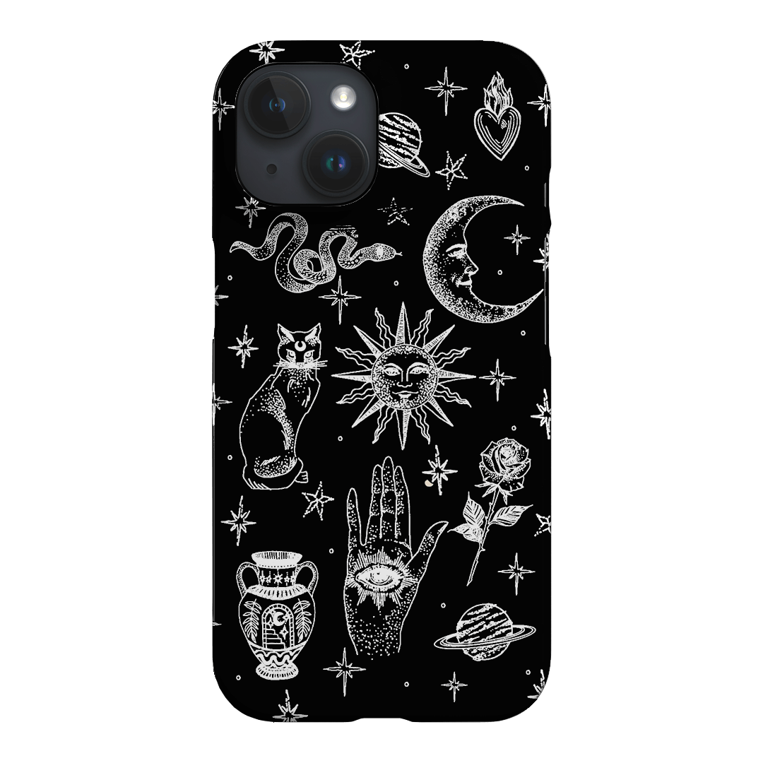 Astro Flash Monochrome Printed Phone Cases iPhone 15 / Snap by Veronica Tucker - The Dairy
