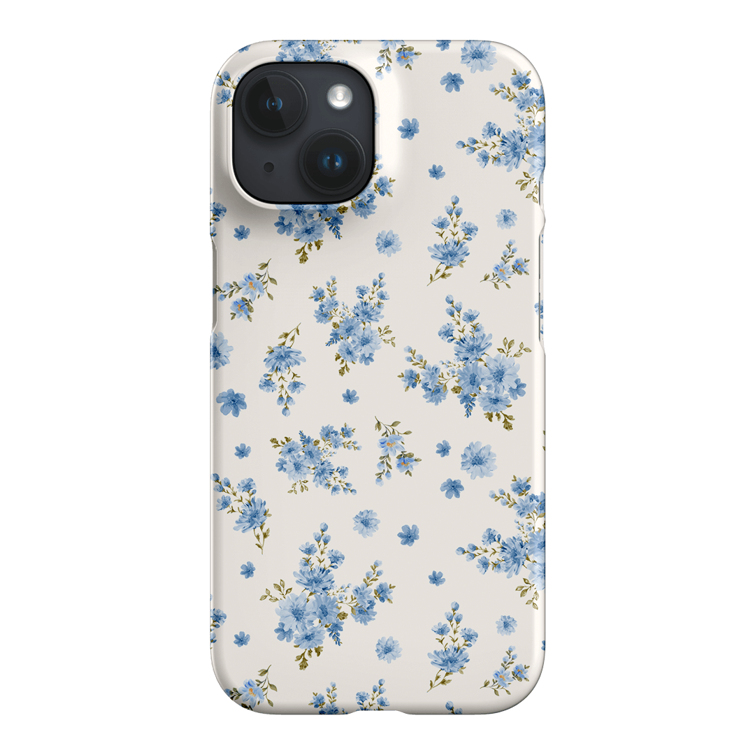 Blue Meadow Printed Phone Cases iPhone 15 / Snap by Kasiags Art - The Dairy