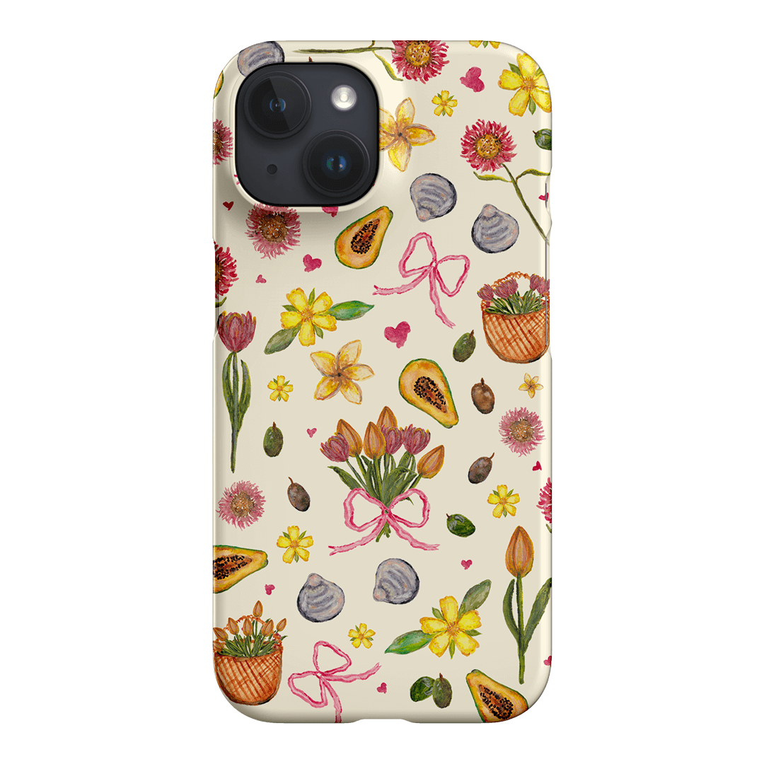 Bouquets & Bows Printed Phone Cases iPhone 15 / Snap by BG. Studio - The Dairy