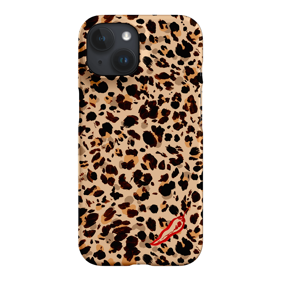 Chilli Leopard Printed Phone Cases iPhone 15 / Snap by Charlie Taylor - The Dairy