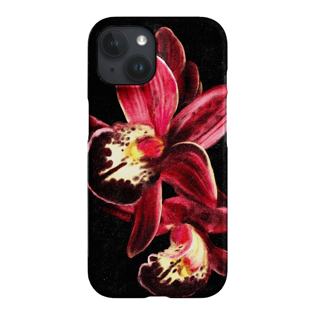 Deep Orchid Printed Phone Cases iPhone 15 / Snap by Sally Hungerford - The Dairy