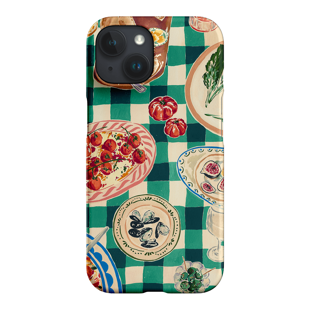 Evening Alfresco Printed Phone Cases iPhone 15 / Snap by Charlie Taylor - The Dairy