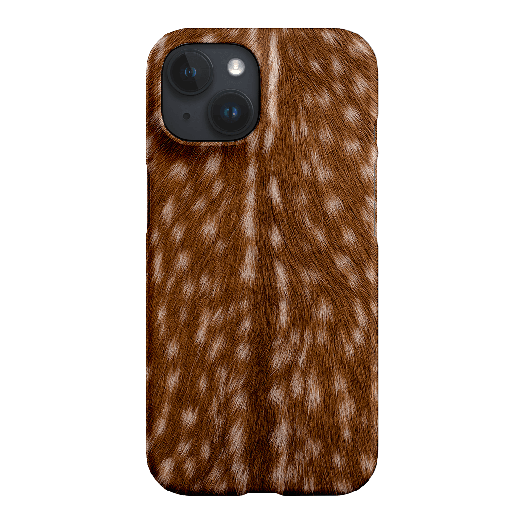 Fawn Ginger Printed Phone Cases iPhone 15 / Snap by The Dairy - The Dairy