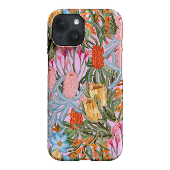 Floral Sorbet Printed Phone Cases iPhone 15 / Armoured MagSafe by Amy Gibbs - The Dairy
