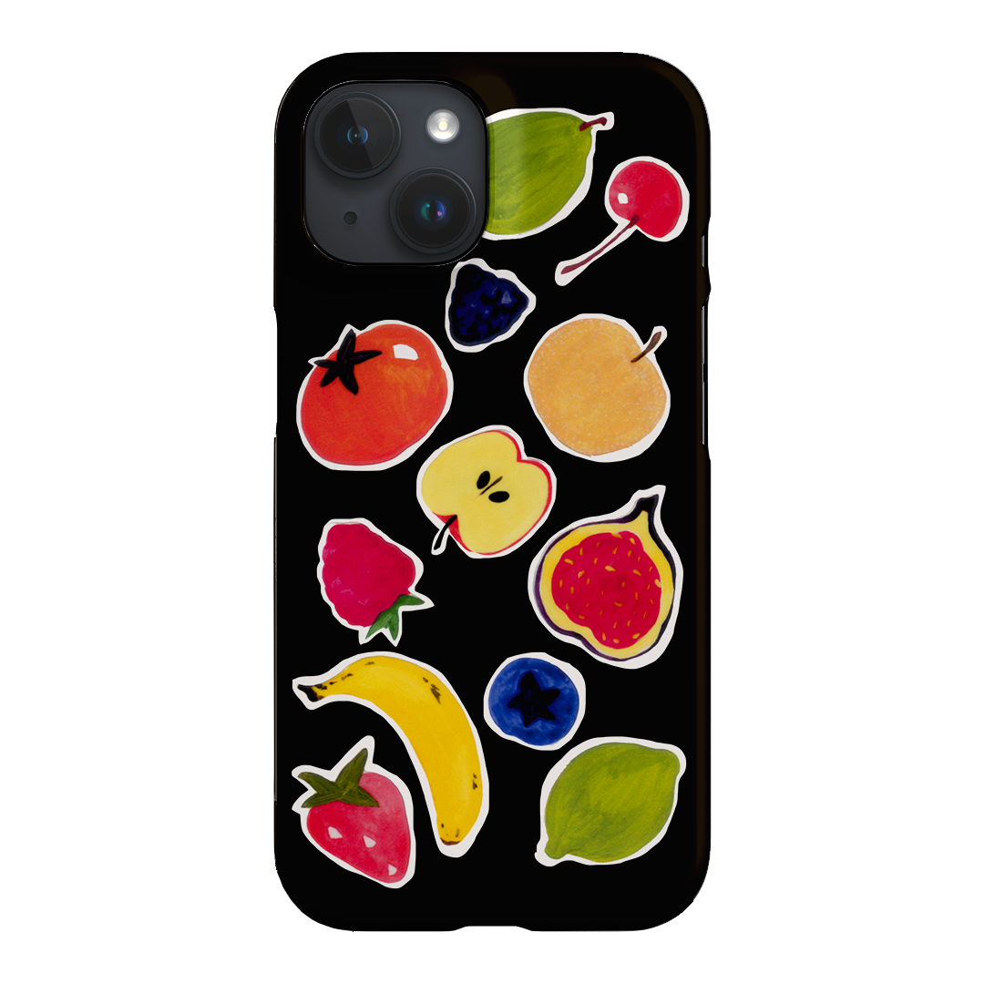 Fruit Stickers Printed Phone Cases iPhone 15 / Snap by Studio Bon - The Dairy