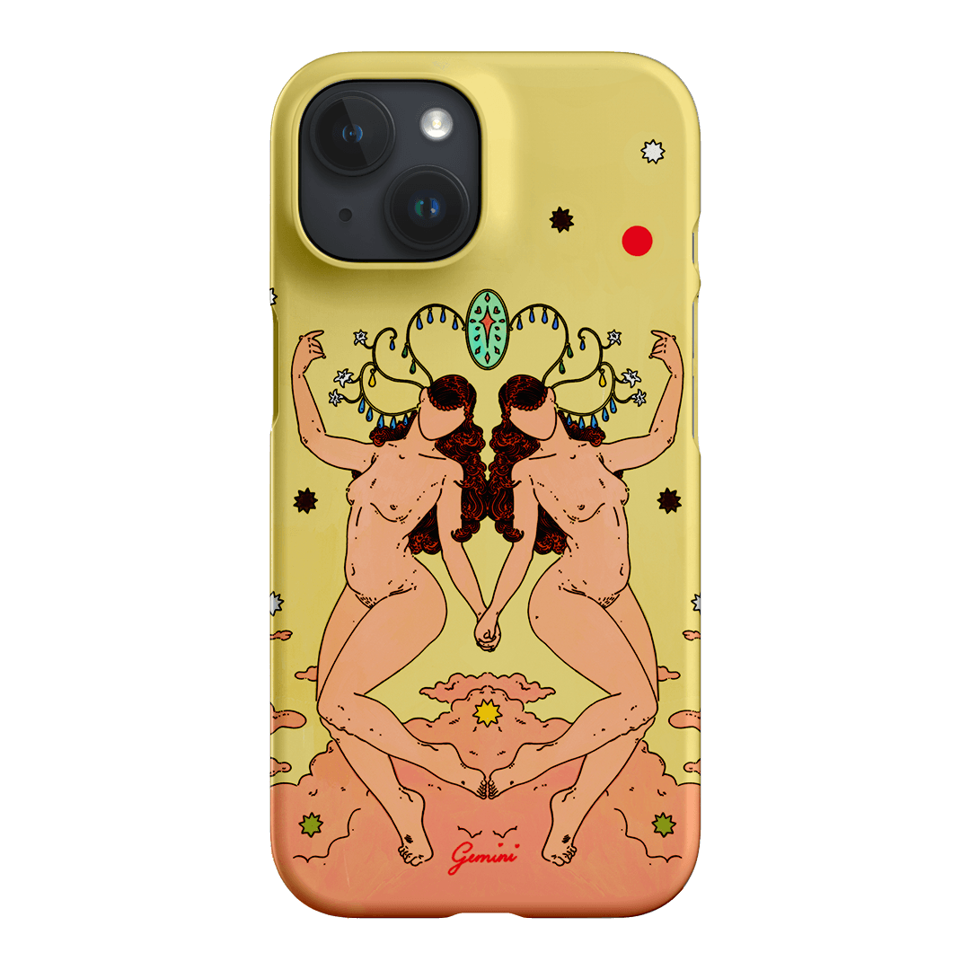 Gemini Season Printed Phone Cases iPhone 15 / Snap by Easty Beasty - The Dairy