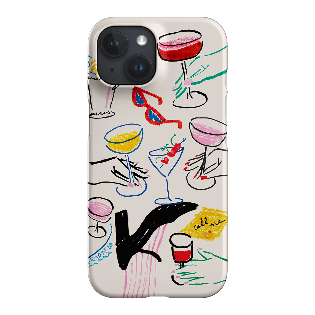 Girls Night Out Printed Phone Cases iPhone 15 / Snap by Phthalo Ruth - The Dairy