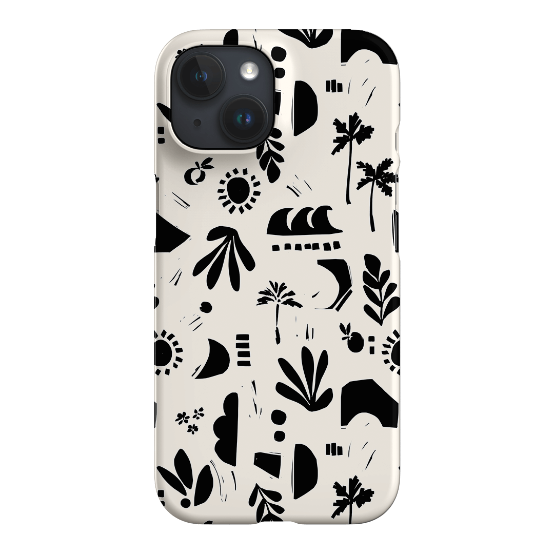 Inky Beach Printed Phone Cases iPhone 15 / Snap by Charlie Taylor - The Dairy