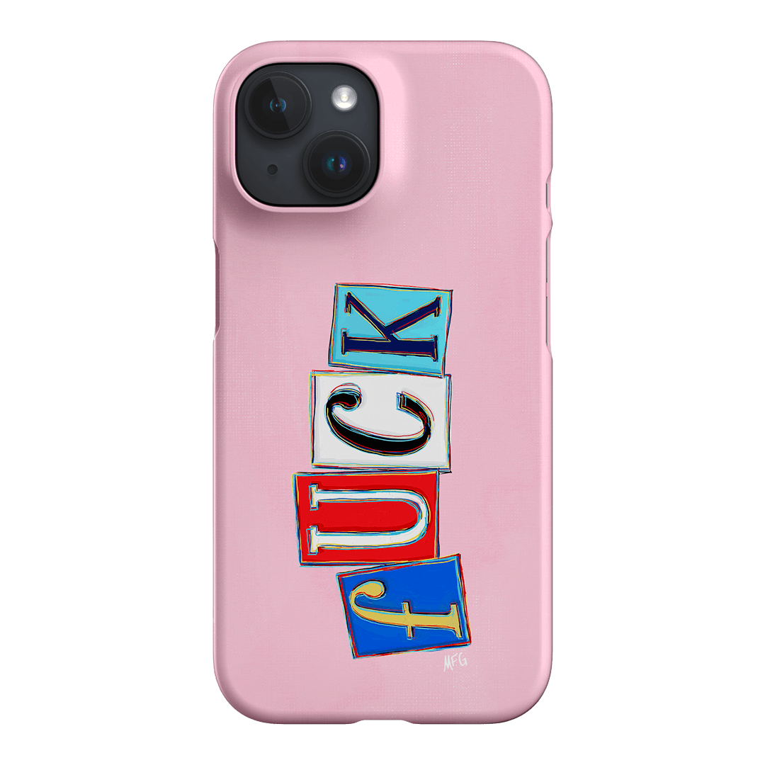 Lil Fcks Pink Printed Phone Cases iPhone 15 / Snap by Margarbs Art - The Dairy