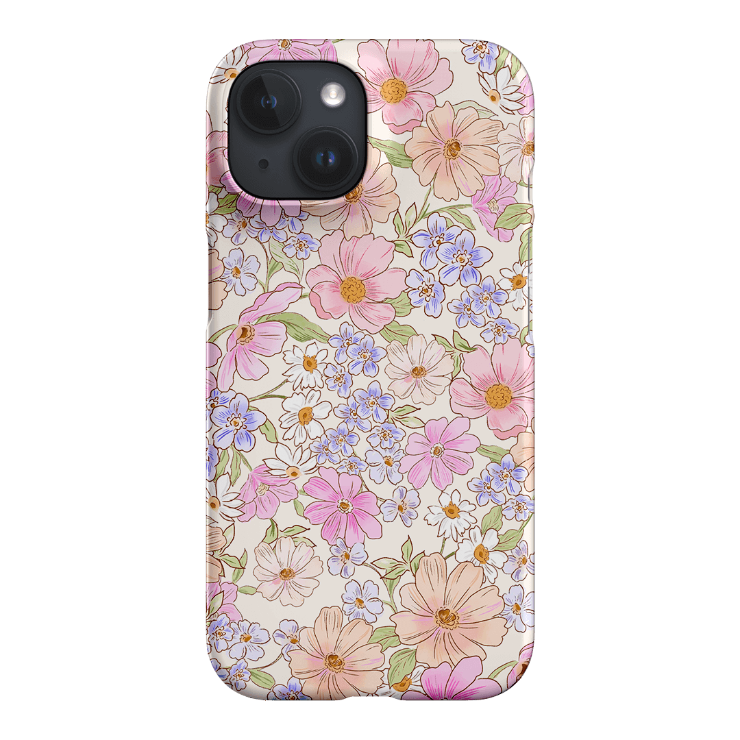 Lillia Flower Printed Phone Cases iPhone 15 / Snap by Oak Meadow - The Dairy