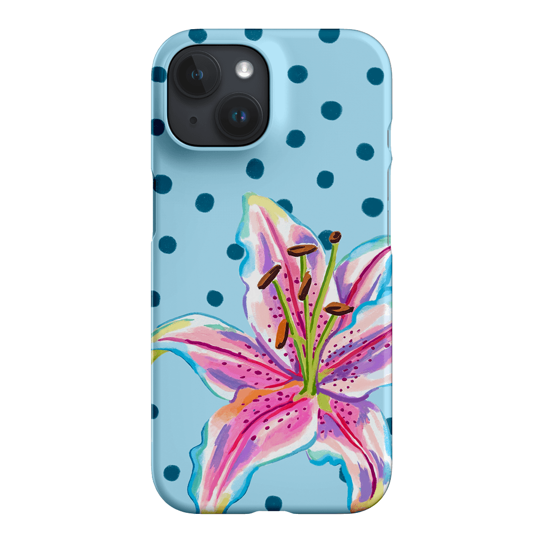 Lily Confetti Printed Phone Cases iPhone 15 / Snap by Femke Studio - The Dairy