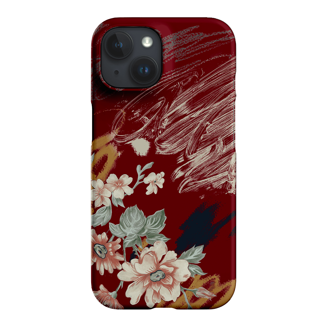 Love Floral Printed Phone Cases iPhone 15 / Snap by Desmond & Dempsey - The Dairy