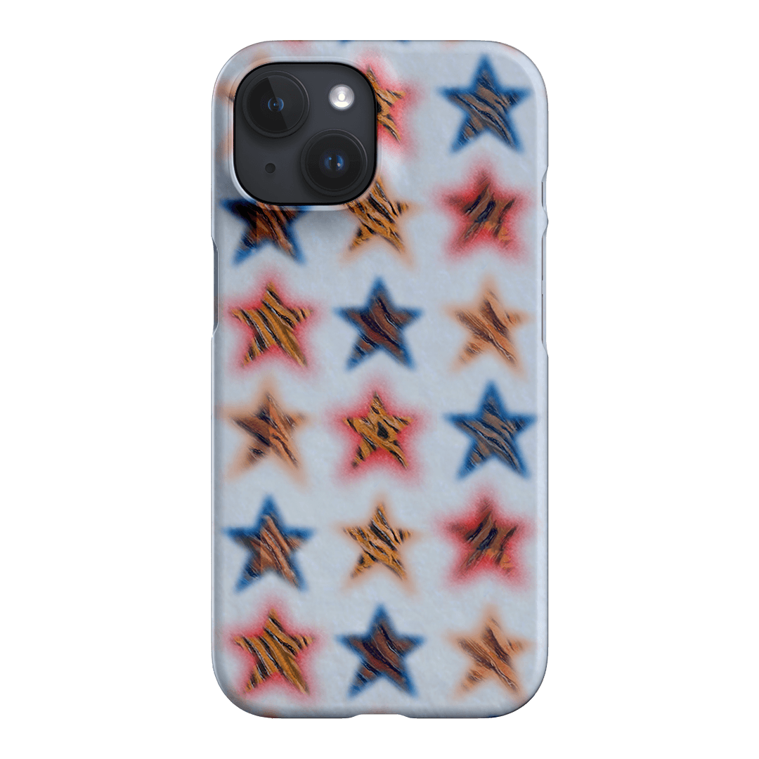 Lucky Stars Tiger Printed Phone Cases iPhone 15 / Snap by BG. Studio - The Dairy