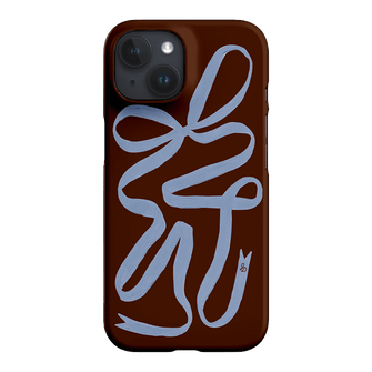 Mocha Ribbon Printed Phone Cases iPhone 15 / Armoured by Jasmine Dowling - The Dairy