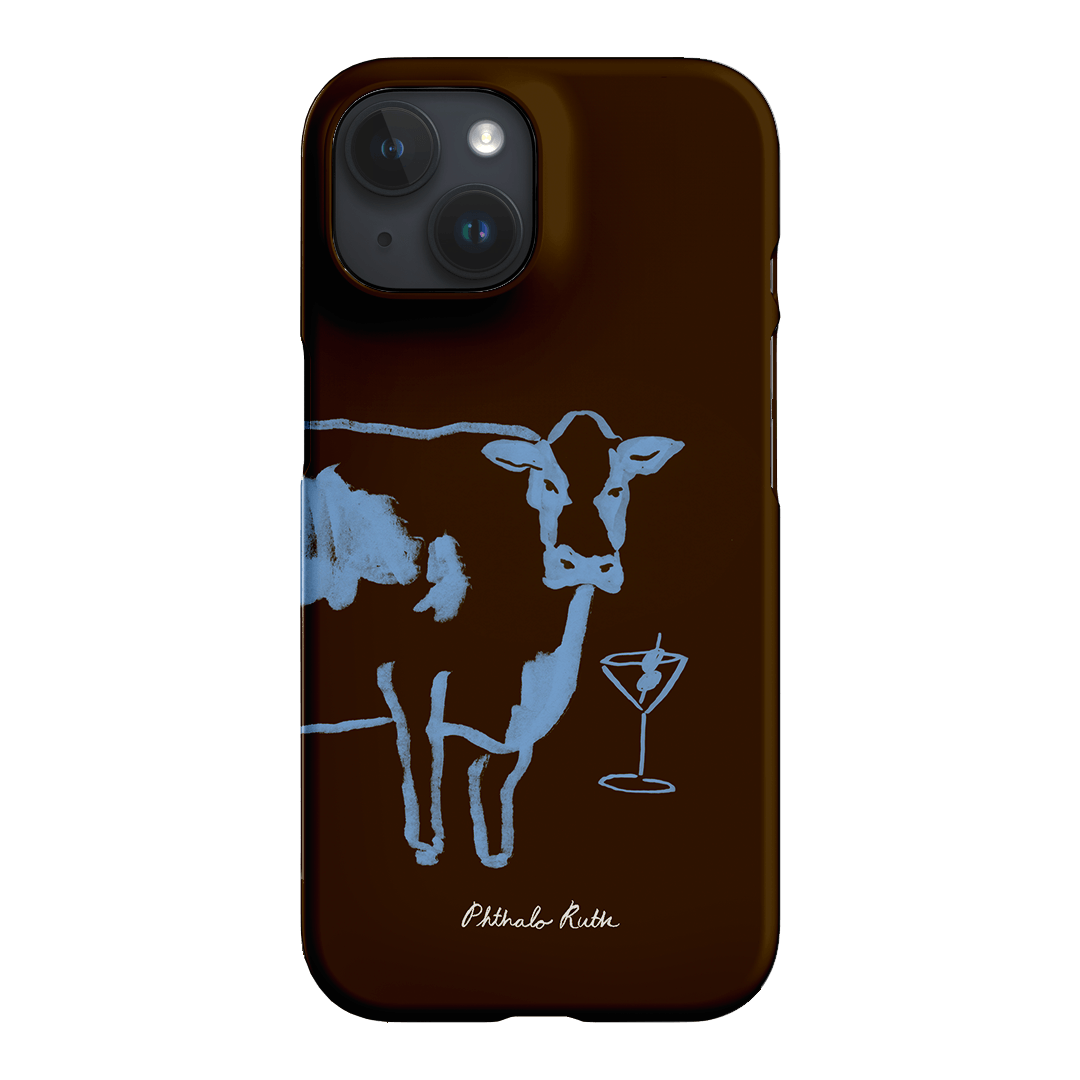 Mootini Espresso Printed Phone Cases iPhone 15 / Snap by Phthalo Ruth - The Dairy