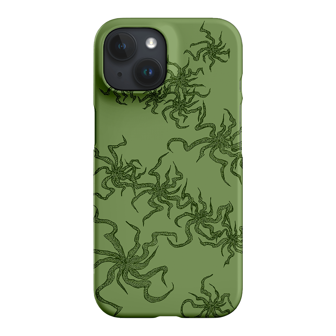 Night Moss Printed Phone Cases iPhone 15 / Snap by Stormi Bree - The Dairy