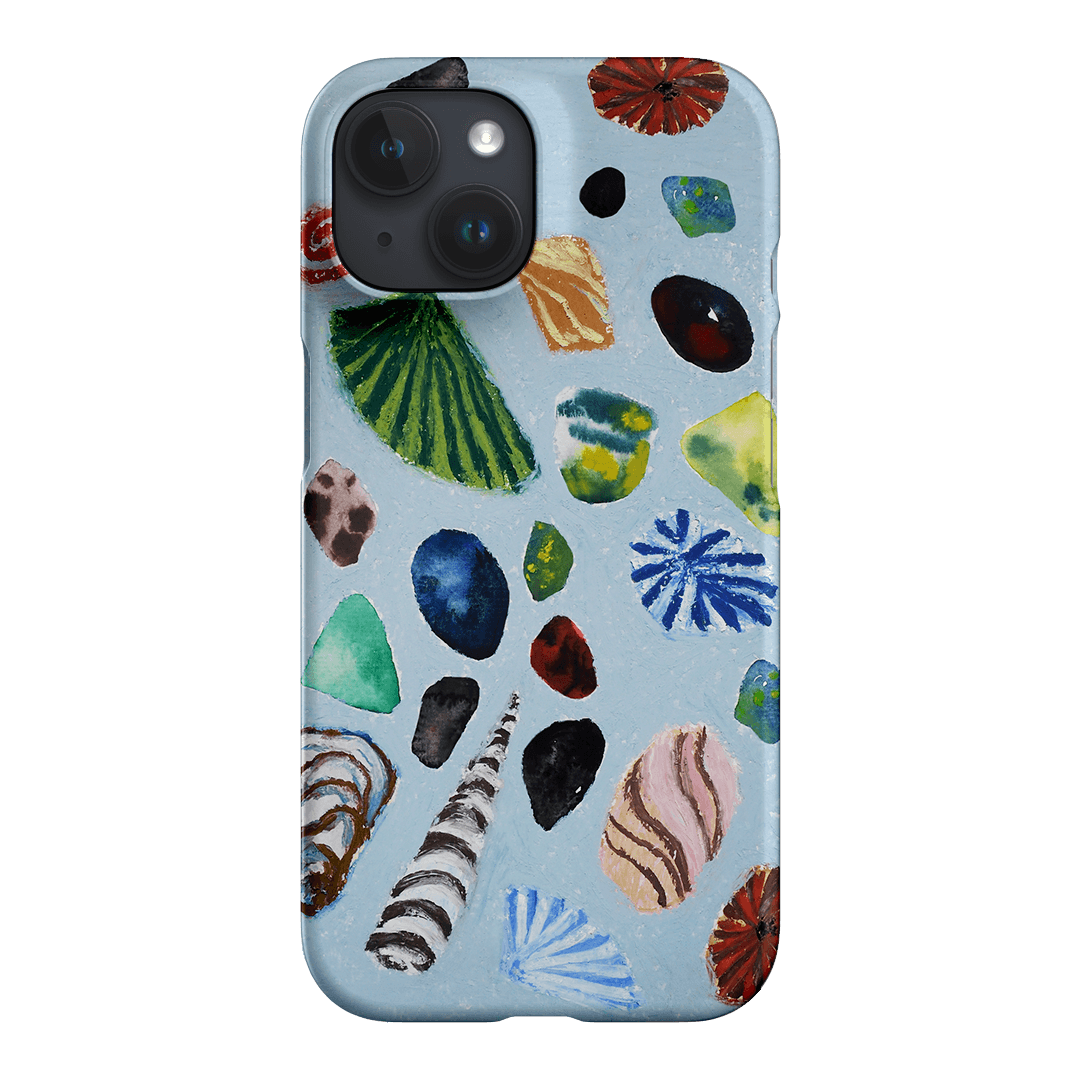 Ocean Currency Printed Phone Cases iPhone 15 / Snap by Lisa Hu - The Dairy
