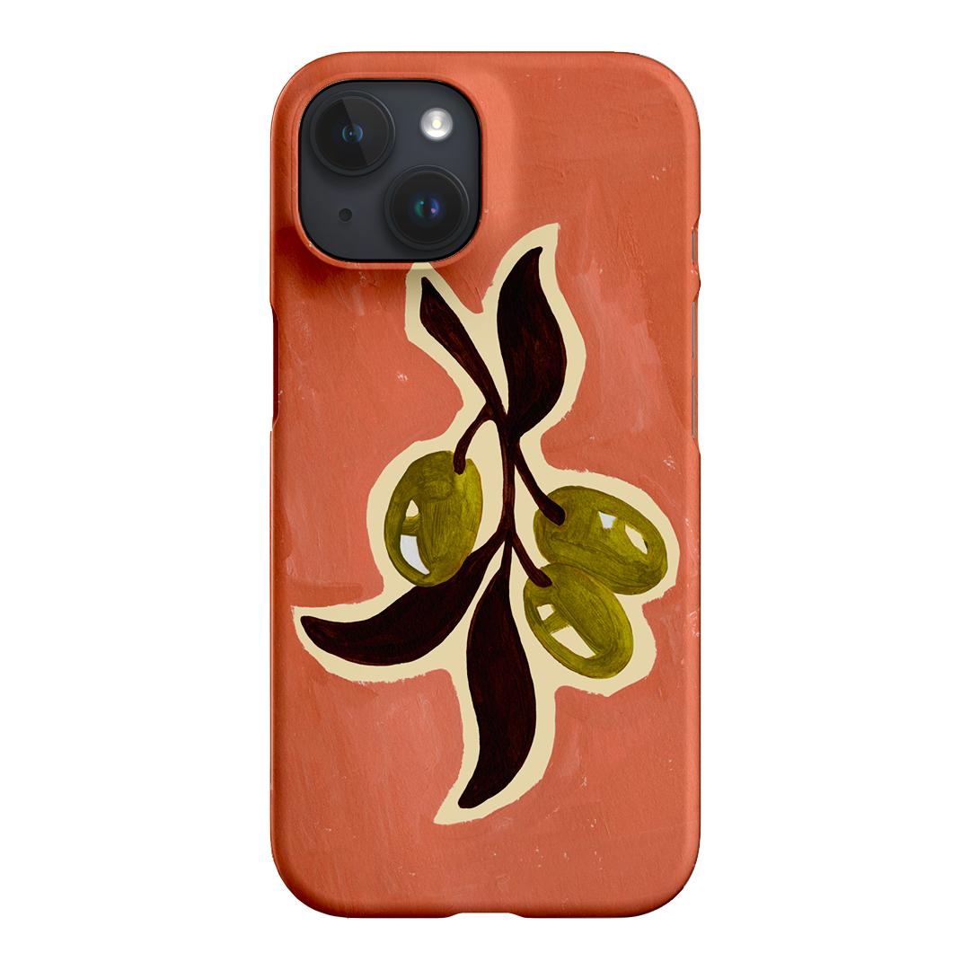 Olives Printed Phone Cases iPhone 15 / Snap by Studio Bon - The Dairy