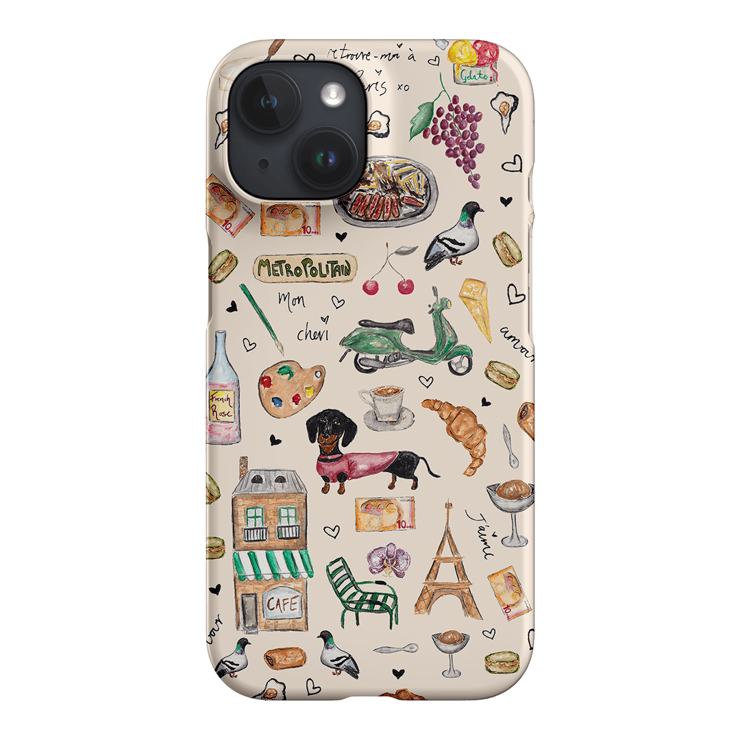 Parisian Daydream Printed Phone Cases iPhone 15 / Snap by BG. Studio - The Dairy