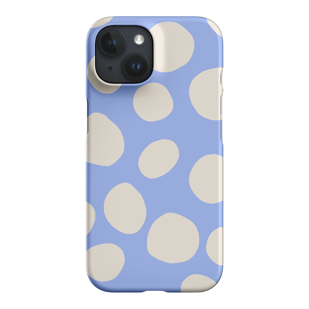 Pebbles Periwinkle Salt Printed Phone Cases iPhone 15 / Snap by Veronica Tucker - The Dairy